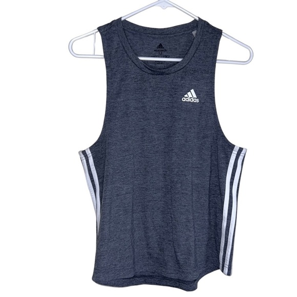Adidas Aeroready Women’s Gray Tank Top Size Medium - Picture 1 of 7